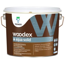 Кроющий антисептик Teknos Woodex Aqua Solid РМ1 9л