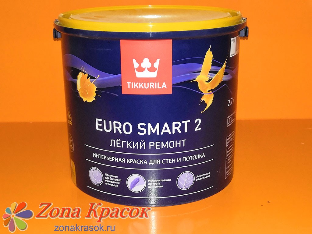  интерьерная Tikkurila Euro Smart 2