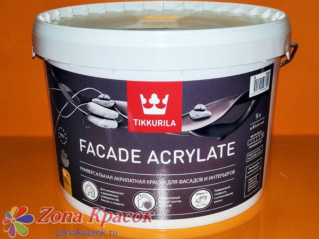 Краска универсальная Tikkurila Facade Acrylate